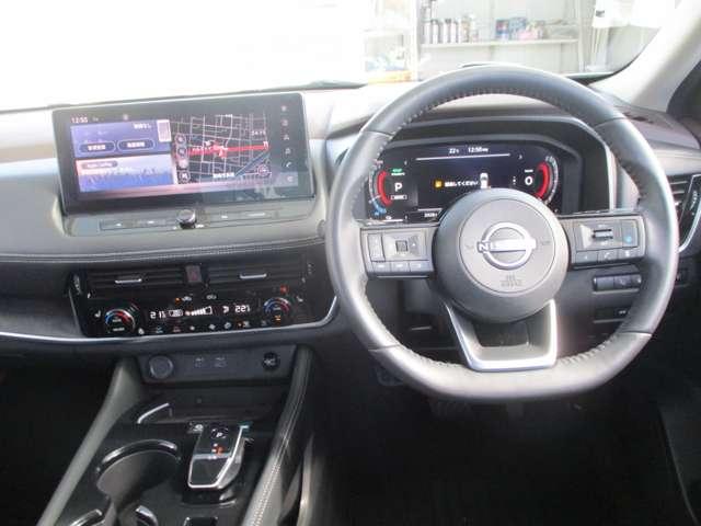 エクストレイル G e-4ORCE 日産プレミアム認定中古車(2年保証 走行距離無制限) 当社元試乗車 日産プロパイロット機能 メーカーオプションナビ アラウンドビューモニタ 全席シートヒーター 電動バックドア LEDヘッドライト(4枚目)