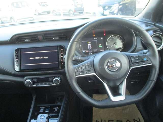 キックス １．２　Ｘ　（ｅ－ＰＯＷＥＲ）　前期型／純正ナビ／全方位モニタ　レーンキープ　アラウンドモニタ　ＬＥＤ　寒冷地仕様　禁煙車　エマージェンシーブレーキ　ドラレコ　スマートキー　ＥＴＣ　アルミホイール　盗難防止システム　バックカメラ　アイドリングストップ　メモリーナビ（4枚目）