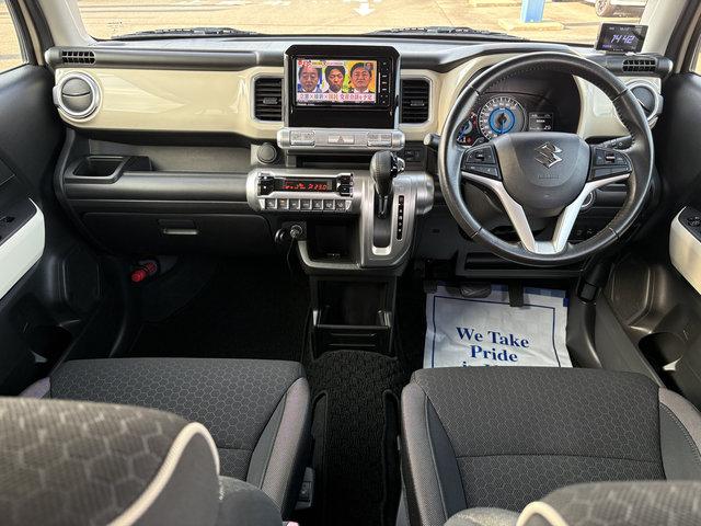 クロスビー ハイブリッドＭＺ　４ＷＤ　誤発信抑制　前席シートヒータ　ウォークスルー　ＬＥＤヘッドライト　ＬＥＤフォグライト　自動ハイビーム　外メモリーナビ　フルセグＴＶ　スマートキー（9枚目）