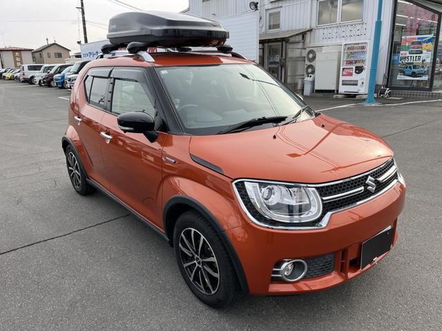 イグニス Ｆリミテッド　４ＷＤ　前席シートヒータ　ＬＥＤヘッドライト　外メモリーナビ　フルセグＴＶ　純ＥＴＣ　バックカメラ　パーキングアシスト　スマートキー（3枚目）