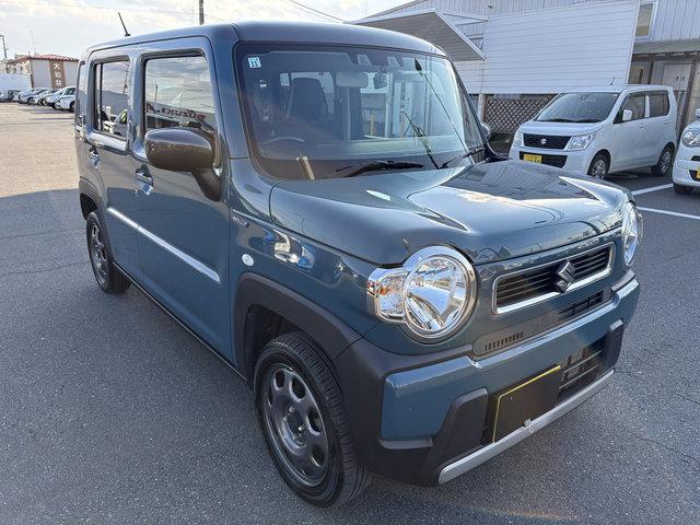 ハスラー ハイブリッドG 4WD ヒルディセントコントロール 横滑り防止 衝突軽減 車線逸脱警報 誤発信抑制 前席シートヒータ ベンチシート 自動ハイビーム スマートキー(3枚目)