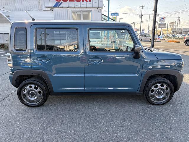 ハスラー ハイブリッドG 4WD ヒルディセントコントロール 横滑り防止 衝突軽減 車線逸脱警報 誤発信抑制 前席シートヒータ ベンチシート 自動ハイビーム スマートキー(4枚目)