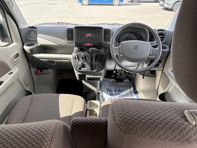 エブリイ ジョイン 4WD エアコン パワステ 前席パワーウインドウ 運・助エアバッグ ABS 横滑り防止 衝突軽減 両側スライドドア 純CD キーレス(9枚目)