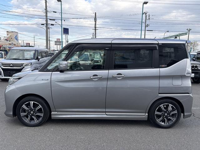 ソリオ HYBRID MV 4WD 衝突軽減 車線逸脱警報 誤発信抑制 前席シートヒータ 両側スライド片側電動ドア LED 外メモリーナビ フルセグTV スマートキー(8枚目)