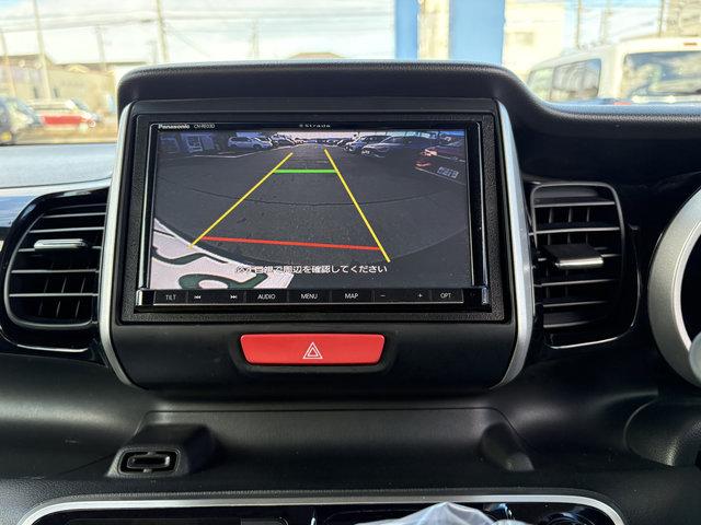 N-BOXカスタム SSパッケージ 4WD 前席シートヒータ ベンチシート 両側電動スライドドア LED 外メモリーナビ フルセグTV バックカメラ パーキングアシスト スマートキー(16枚目)