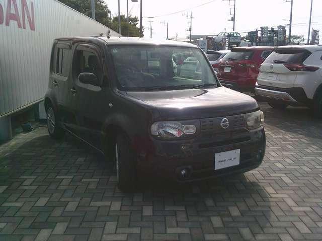 キューブ １５Ｘ　Ｖセレクション　純正メモリーナビ　フルセグＴＶ　セキュリティアラーム　１オーナー　Ｂカメ　ＡＵＴＯエアコン　エコモード　ＥＴＣ　ドラレコ　記録簿付き　メモリーナビ　キ－フリ－　ナビＴＶ　ワンセグＴＶ　ＡＢＳ　パワーステアリング　運転席エアバッグ（7枚目）