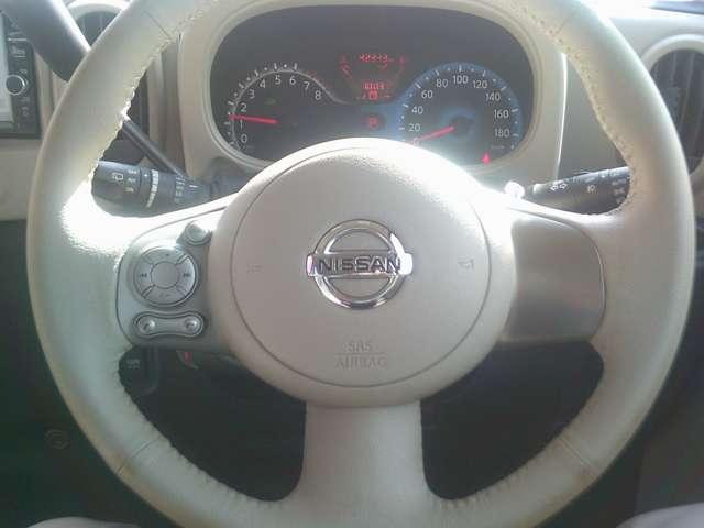 キューブ １５Ｘ　Ｖセレクション　純正メモリーナビ　フルセグＴＶ　セキュリティアラーム　１オーナー　Ｂカメ　ＡＵＴＯエアコン　エコモード　ＥＴＣ　ドラレコ　記録簿付き　メモリーナビ　キ－フリ－　ナビＴＶ　ワンセグＴＶ　ＡＢＳ　パワーステアリング　運転席エアバッグ（9枚目）