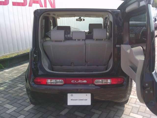 キューブ １５Ｘ　Ｖセレクション　純正メモリーナビ　フルセグＴＶ　セキュリティアラーム　１オーナー　Ｂカメ　ＡＵＴＯエアコン　エコモード　ＥＴＣ　ドラレコ　記録簿付き　メモリーナビ　キ－フリ－　ナビＴＶ　ワンセグＴＶ　ＡＢＳ　パワーステアリング　運転席エアバッグ（20枚目）