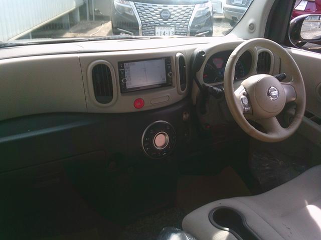 キューブ １５Ｘ　Ｖセレクション　純正メモリーナビ　フルセグＴＶ　セキュリティアラーム　１オーナー　Ｂカメ　ＡＵＴＯエアコン　エコモード　ＥＴＣ　ドラレコ　記録簿付き　メモリーナビ　キ－フリ－　ナビＴＶ　ワンセグＴＶ　ＡＢＳ　パワーステアリング　運転席エアバッグ（58枚目）