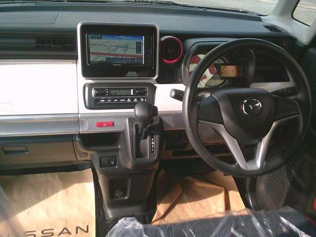 フレアワゴン ６６０　ハイブリッド　ＸＳ　レーダーブレーキ　両側オートスライドドア　衝突軽減ブレーキサポート　１オーナー　スマートキープッシュスタート　ワンセグＴＶ　ナビＴＶ　Ａストップ　ドライブレコーダー　盗難防止装置　キーフリー　ＥＴＣ　オートエアコン　メモリーナビゲーション（4枚目）