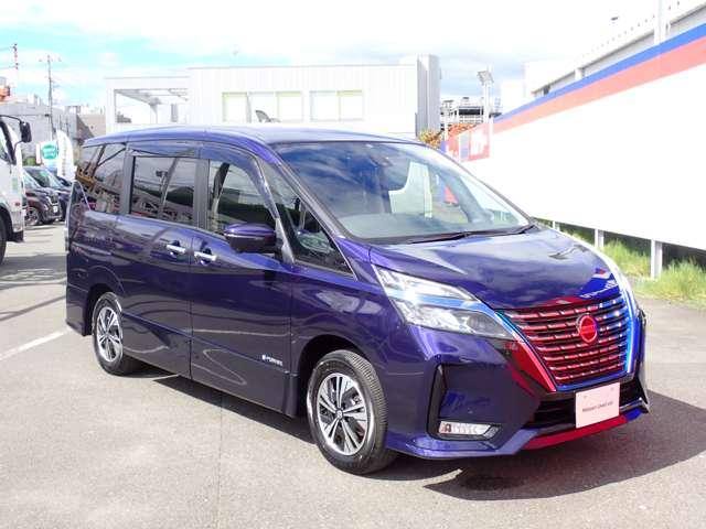 セレナ １．２　ｅ－ＰＯＷＥＲ　ハイウェイスター　Ｖ　両側オートスライドドア　純正メモリーナビ　３６０°カメラ　エマジェンシーブレーキ　１オナ　スマキー　バックカメラ　禁煙　ＬＥＤ　レーンアシスト　点検記録簿付　ＥＴＣ　ドラレコ　イモビ　サイドカーテンエアバック　フルオートエアコン　エアバック（56枚目）