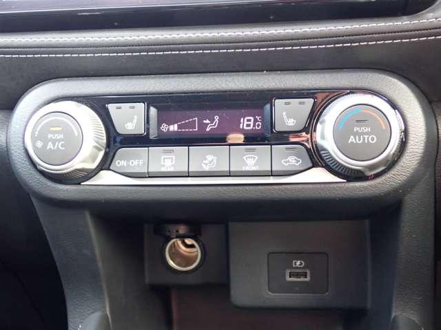 キックス １．２　Ｘ　ＦＯＵＲ　（ｅ－ＰＯＷＥＲ）　４ＷＤ　純正メモリーナビ　ＳＯＳコール　ナビＴＶ　ＬＥＤライト　踏み間違い防止　アラウンドビュ－　ＥＴＣ　禁煙車　盗難防止システム　車線逸脱警報　インテリキー　バックモニター　ワンオーナー　オートエアコン　４ＷＤ　アルミホイール　記録簿付き（14枚目）