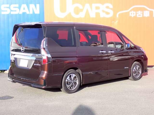 セレナ １．２　ｅ－ＰＯＷＥＲ　ハイウェイスター　Ｖ　両側オートスライドドア　後席モニター　３６０°カメラ　エマジェンシーブレーキ　１オナ　スマキー　バックカメラ　ＬＥＤ　レーンアシスト　点検記録簿付　ＥＴＣ　ドラレコ　イモビ　サイドカーテンエアバック　フルオートエアコン　アルミホイール（2枚目）