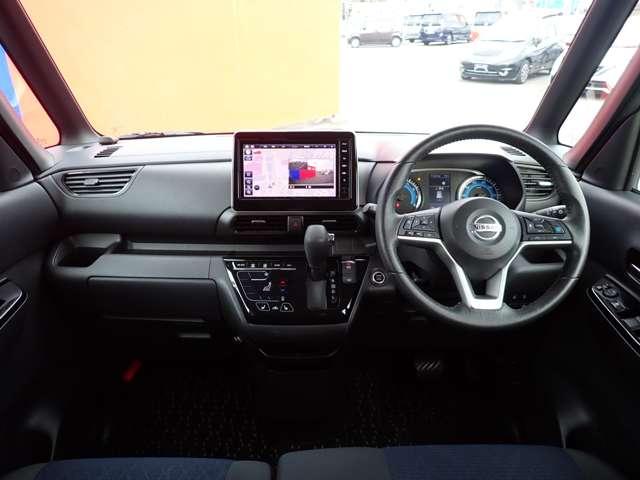 ルークス ６６０　ハイウェイスターＧターボ　プロパイロット　エディション　４ＷＤ　両側オートスライドドア　ＳＯＳコール　追従クルコン　１オーナー　ＬＥＤ　インテリキー　レーンアシスト　アイドリングストップ　整備記録簿　エアコン　カーテンエアバッグ　４ＷＤ　アルミ　ＥＴＣ　ＡＢＳ　ドラレコ　サイドカメラ　メモリーナビ（4枚目）