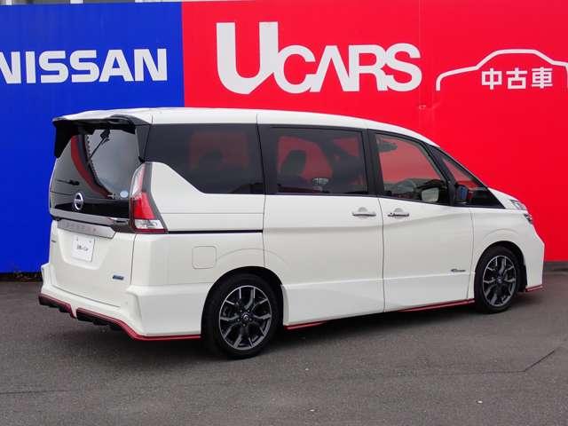 セレナ 2.0 NISMO 両側オートスライドドア 後席モニター 全方位モニター セキュリティ ワンオーナー インテリキー 記録簿 追従クルーズ 両側ASD サイドエアバッグ パワーウィンドウ Bカメラ ABS ドラレコ アルミ オートエアコン キーフリー ETC(2枚目)