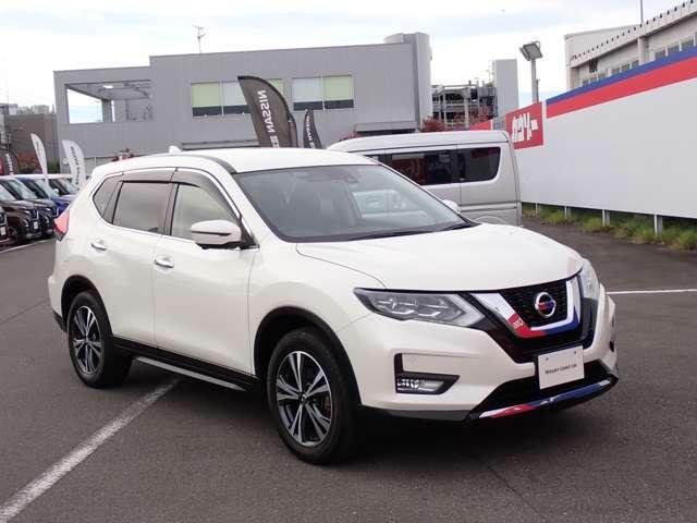 エクストレイル 2.0 20Xi 2列車 4WD 純正メモリーナビ インテリジェントキー セキュリティ リアカメラ ワンオナ 追従クルーズ LED ドライブレコーダ 禁煙車 インテリジェントキー LDW サイドカメラ ETC AAC ナビ&TV メモリーナビ キーフリー アルミホイール(42枚目)