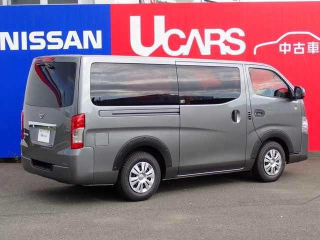 キャラバン ２．０　ＥＸ　ロングボディ　ＳＯＴＯＡＳＯＢＩパッケージ装着車　ワンオーナー　禁煙車使用　衝突被害軽減システム　バックカメラ　キーレスエントリー　全方位カメラ　記録簿　マニュアルエアコン　パワーウインドウ　メモリーナビ　盗難防止装置　サイドモニター　車線逸脱警報（2枚目）