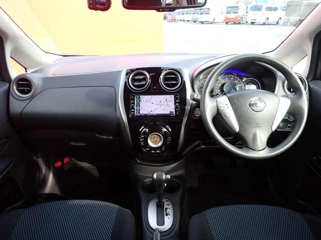 ノート 1.2 X DIG-S Vセレクション プラスセーフティ 純正メモリーナビ インテリジェントキー アラウンドビューM iストップ リアカメラ 禁煙 レーンアシスト ドライブレコーダー ワンオーナー車 盗難防止システム Wエアバック 記録簿 エアバッグ ETC キーフリー PW ABS TVナビ(4枚目)