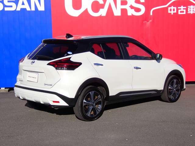 キックス １．２　Ｘ　（ｅ－ＰＯＷＥＲ）　純正メモリーナビ　ＳＯＳコール　ナビ＆ＴＶ　ワンオ－ナ－車　追従クルコン　スマートキー　ＬＥＤヘッド　レーンアシスト　パワーステアリング　盗難防止システム　ドライブレコーダー　ＥＴＣ　整備記録簿有　メモリーナビ　サイドエアバッグ（2枚目）