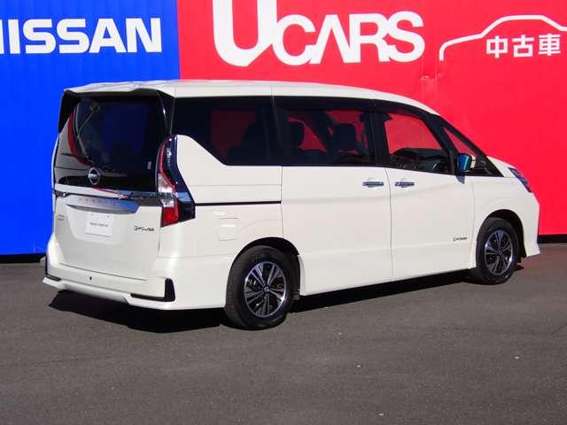 セレナ １．２　ｅ－ＰＯＷＥＲ　ハイウェイスター　Ｖ　両側オートスライドドア　後席モニター　３６０°カメラ　エマジェンシーブレーキ　１オナ　スマキー　バックカメラ　ＬＥＤ　レーンアシスト　点検記録簿付　ＥＴＣ　ドラレコ　イモビ　サイドカーテンエアバック　フルオートエアコン　アルミホイール（2枚目）