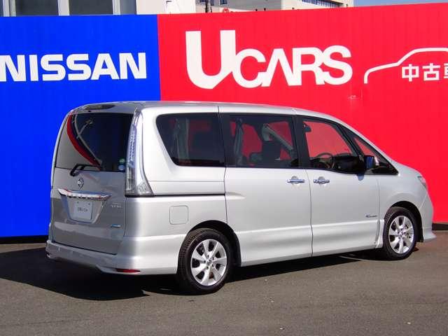 セレナ ２．０　ハイウェイスター　Ｇ　Ｓ－ＨＹＢＲＩＤ　エアロモード　両側オートスライドドア　後席モニター　エコモード　キーレス　ナビＴＶ　ＡＢＳ　オートクルーズコントロール　バックモニター　ＡＵＴＯエアコン　Ｓキー　ＥＴＣ　両側電動スライドドア　ワンオーナー　ＨＤＤナビ　セキュリティ（2枚目）