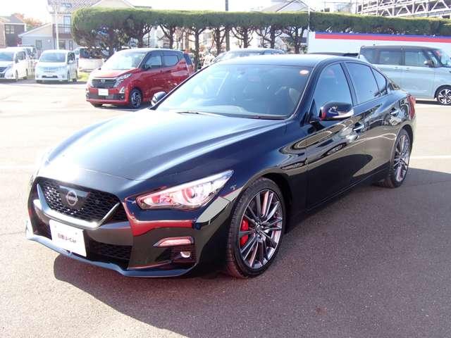 スカイライン ３．０　４００Ｒ　試乗車　ＮＩＳＳＡＮコネクトナビ　ツインターボ　本革シ－ト　ＬＥＤヘッド　キーレスエントリー　ワンオーナ　車線逸脱警報　スマ－トキ－　バックモニター　クルコン　メモリーナビ　ナビＴＶ　サイドカメラ　ＡＡＣ　アルミ　盗難防止装置　ＥＴＣ　エアバッグ（29枚目）