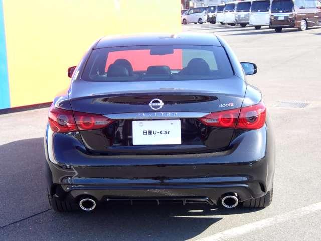 スカイライン ３．０　４００Ｒ　試乗車　ＮＩＳＳＡＮコネクトナビ　ツインターボ　本革シ－ト　ＬＥＤヘッド　キーレスエントリー　ワンオーナ　車線逸脱警報　スマ－トキ－　バックモニター　クルコン　メモリーナビ　ナビＴＶ　サイドカメラ　ＡＡＣ　アルミ　盗難防止装置　ＥＴＣ　エアバッグ（32枚目）