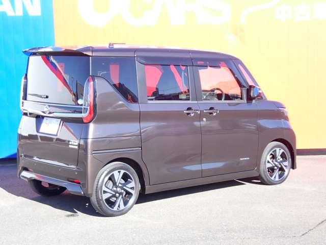 ルークス ６６０　ハイウェイスターＧターボ　プロパイロット　エディション　両側オートスライドドア　ＳＯＳコール　両側パワードア　アラウンドビュ　プリクラッシュセーフティー　メモリナビ　アダプティブクルコン　レーンキープ　禁煙　インテリキ－　ＥＴＣ　ＬＥＤヘッドライト　ドライブレコーダー　整備記録簿　ＡＣ　ＰＳ（2枚目）