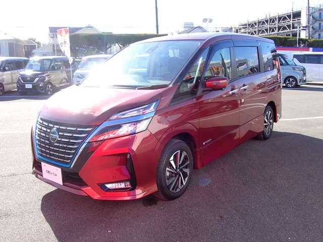 セレナ １．２　ｅ－ＰＯＷＥＲ　ハイウェイスター　Ｖ　両側オートスライドドア　後席モニター　３６０°カメラ　エマジェンシーブレーキ　１オナ　スマキー　バックカメラ　禁煙　ＬＥＤ　レーンアシスト　点検記録簿付　ＥＴＣ　ドラレコ　イモビ　サイドカーテンエアバック　フルオートエアコン　エアバック（48枚目）