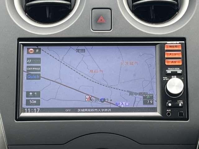 ノート 1.2 X 純正メモリーナビ/インテリキー/マニュアル 禁煙 1オーナー車 記録簿付き スマトキー セキュリティーアラーム キーレス 運転席助手席エアバッグ ナビTV ワンセグ エアコン パワーウィンドウ パワーステアリング ABS メモリーナビ(4枚目)