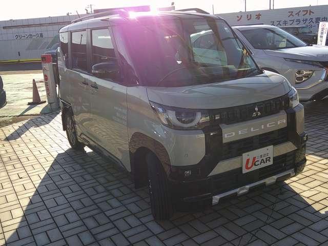 デリカミニ T プレミアム ターボ&4WD車 アクティブトーンスタイル♪ 9インチナビ&全方位カメラ 三菱認定中古車保証 弊社試乗車上がり(3枚目)