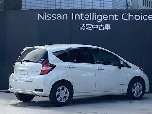ノート １．２　ｅ－ＰＯＷＥＲ　Ｘ　法定点検渡・日産ワイド保証・純正ナビ・全（6枚目）