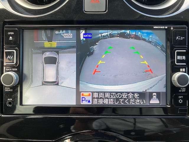 ノート １．２　ｅ－ＰＯＷＥＲ　Ｘ　法定点検渡・日産ワイド保証・純正ナビ・全（9枚目）