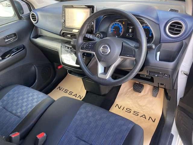 デイズ 660 ハイウェイスターX 法定点検渡・日産ワイド保証・純正ナビ・全(7枚目)