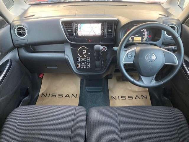 デイズルークス ６６０　Ｘ　Ｖセレクション　法定点検渡・日産ワイド保証・純正ナビ・全（4枚目）