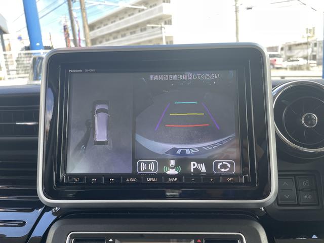 【全方位モニター用カメラ】真上から見ているかのような映像で安全な駐車をサポートします！運転席から見えにくい場所を画面上で確認でき狭い場所での駐車も安心（＾＾♪