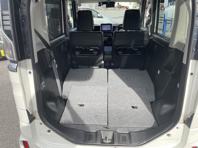 両方倒せば、大容量の荷室としてお使いいただけます！楽しみ方に合わせて使いやすさが広がります♪