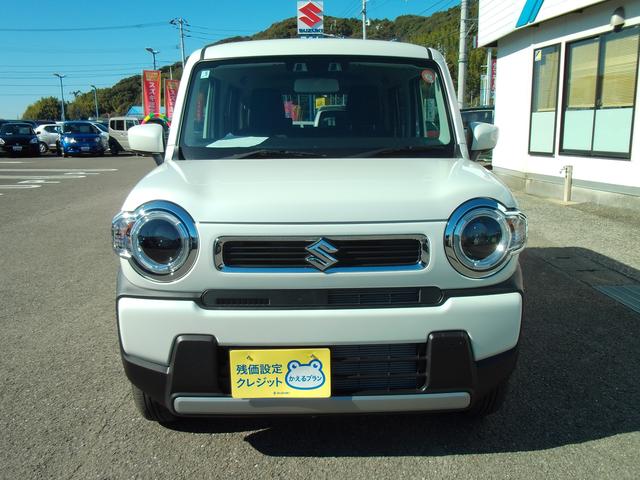 ハスラー ＨＹＢＲＩＤ　Ｇターボ　３型　オートライト　プッシュスタート　シートヒーター　オートエアコン　スズキセーフティーサポート　衝突被害軽減システム　アイドリングストップ　横滑り防止機能（3枚目）