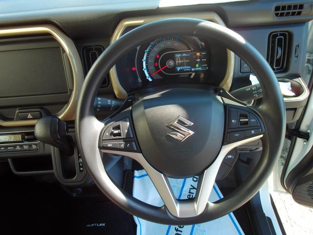 ハスラー ＨＹＢＲＩＤ　Ｇターボ　３型　オートライト　プッシュスタート　シートヒーター　オートエアコン　スズキセーフティーサポート　衝突被害軽減システム　アイドリングストップ　横滑り防止機能（18枚目）