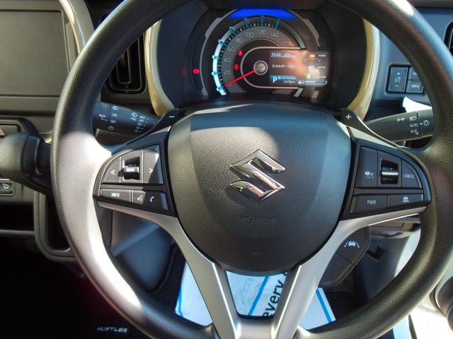 ハスラー ＨＹＢＲＩＤ　Ｇターボ　３型　オートライト　プッシュスタート　シートヒーター　オートエアコン　スズキセーフティーサポート　衝突被害軽減システム　アイドリングストップ　横滑り防止機能（20枚目）