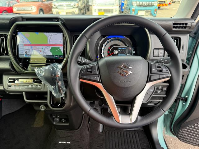 ハスラー タフワイルド　３型　全方位カメラ付きディスプレイオーディオ　スズキセーフティーサポート　衝突被害軽減システム　アイドリングストップ　オートライト　シートヒーター（16枚目）