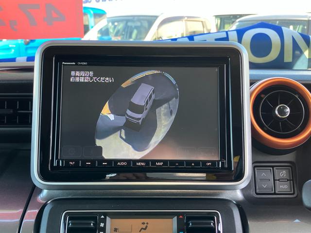 スペーシアギア ギア　ＨＹＢＲＩＤ　ＸＺ　２型　８インチナビ・全方位カメラ・３Ｄビュー・フロントドライブレコーダー・アダプティブクルーズコントロール・スリムサーキュレーター・リアドア両側電動スライドドア・ルーフレール・ＬＥＤヘッドランプ（7枚目）