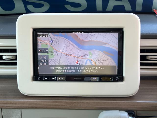 アルトラパン Ｘ　ナビ・バックカメラ・ＥＴＣ車載器・ＬＥＤヘッドランプ・アルミホイール・オートライト・キーレスプッシュスタートシステム・運転席シートヒーター・ハイビームアシスト（5枚目）