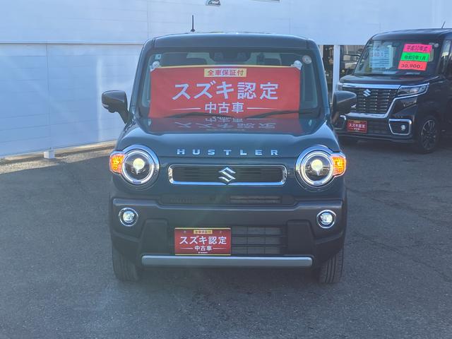 ハスラー ＨＹＢＲＩＤ　Ｘ　３型　９インチナビ・全方位カメラ・３Ｄビュー・ＬＥＤヘッドランプ・フロントフォグランプ・アルミホイール・シートヒーター・リアパーキングセンサー・キーレスプッシュスタートシステム（2枚目）