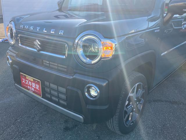 ハスラー ＨＹＢＲＩＤ　Ｘ　３型　９インチナビ・全方位カメラ・３Ｄビュー・ＬＥＤヘッドランプ・フロントフォグランプ・アルミホイール・シートヒーター・リアパーキングセンサー・キーレスプッシュスタートシステム（34枚目）