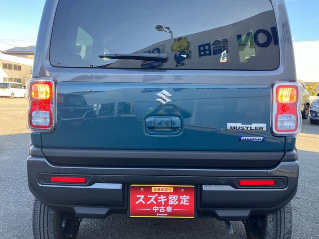 ハスラー ＨＹＢＲＩＤ　Ｘ　３型　９インチナビ・全方位カメラ・３Ｄビュー・ＬＥＤヘッドランプ・フロントフォグランプ・アルミホイール・シートヒーター・リアパーキングセンサー・キーレスプッシュスタートシステム（38枚目）