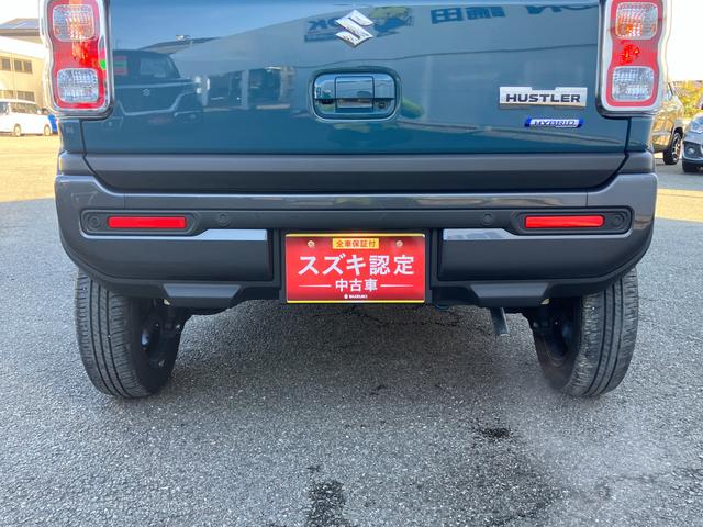 ハスラー ＨＹＢＲＩＤ　Ｘ　３型　９インチナビ・全方位カメラ・３Ｄビュー・ＬＥＤヘッドランプ・フロントフォグランプ・アルミホイール・シートヒーター・リアパーキングセンサー・キーレスプッシュスタートシステム（39枚目）