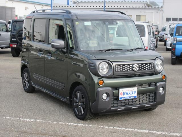 スペーシアギア ＨＹＢＲＩＤ　ＸＺターボ　４ＷＤ　全方位カメラ付ナビ　ＬＥＤ　オートライト　プッシュスタート　シートヒーター　オートエアコン　アイドリングストップ　横滑り防止機能　衝突安全ボディ　盗難防止システム　衝突被害軽減システム（21枚目）