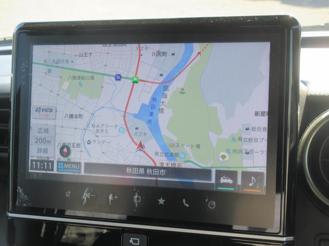 スペーシアギア ＨＹＢＲＩＤ　ＸＺターボ　４ＷＤ　全方位カメラ付ナビ　ＬＥＤ　オートライト　プッシュスタート　シートヒーター　オートエアコン　アイドリングストップ　横滑り防止機能　盗難防止システム　衝突安全ボディ（4枚目）