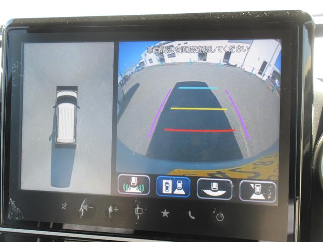 スペーシアギア ＨＹＢＲＩＤ　ＸＺターボ　４ＷＤ　全方位カメラ付ナビ　ＬＥＤ　オートライト　プッシュスタート　シートヒーター　オートエアコン　アイドリングストップ　横滑り防止機能　盗難防止システム　衝突安全ボディ（5枚目）